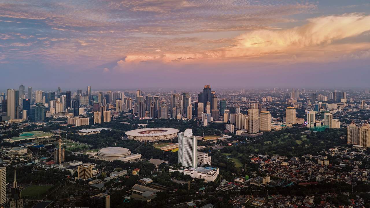 Ausblick Hotel Mulia Senayan, Jakarta
