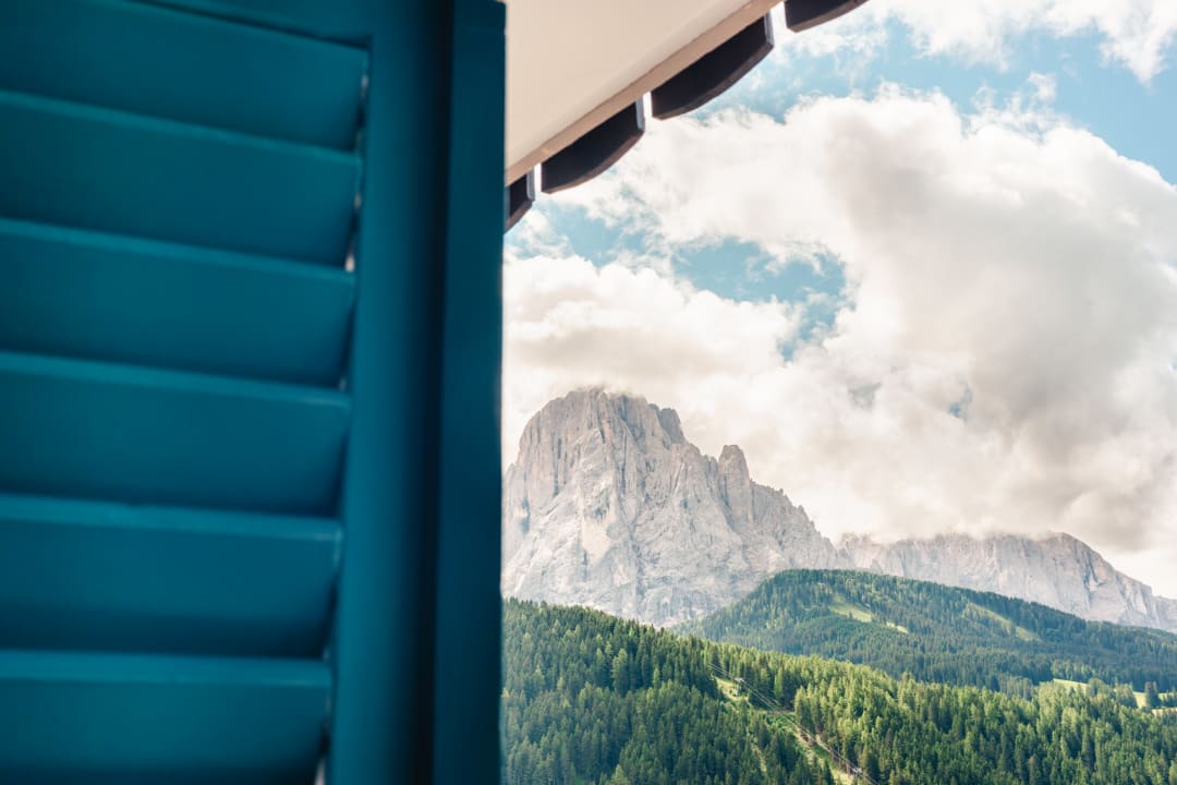 Ausblick Kristiania Small Dolomites Hotel