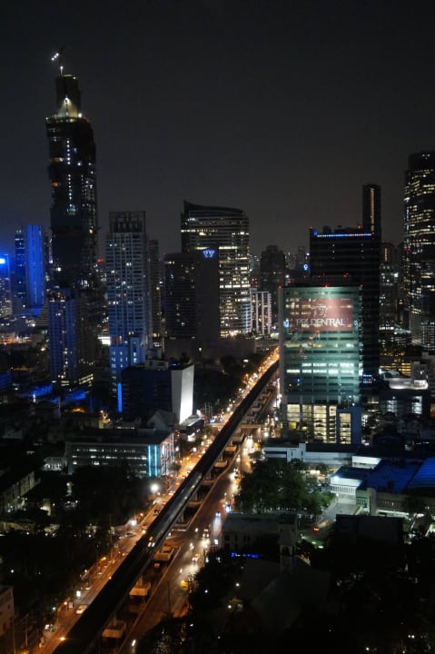 Ausblick aus dem Executive-Zimmer Eastin Grand Hotel Sathorn