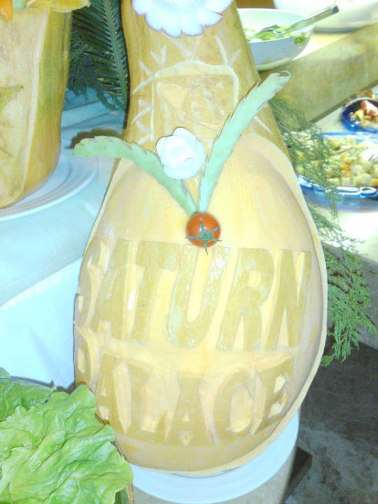 Restauranteingang Saturn Palace Resort Hotel