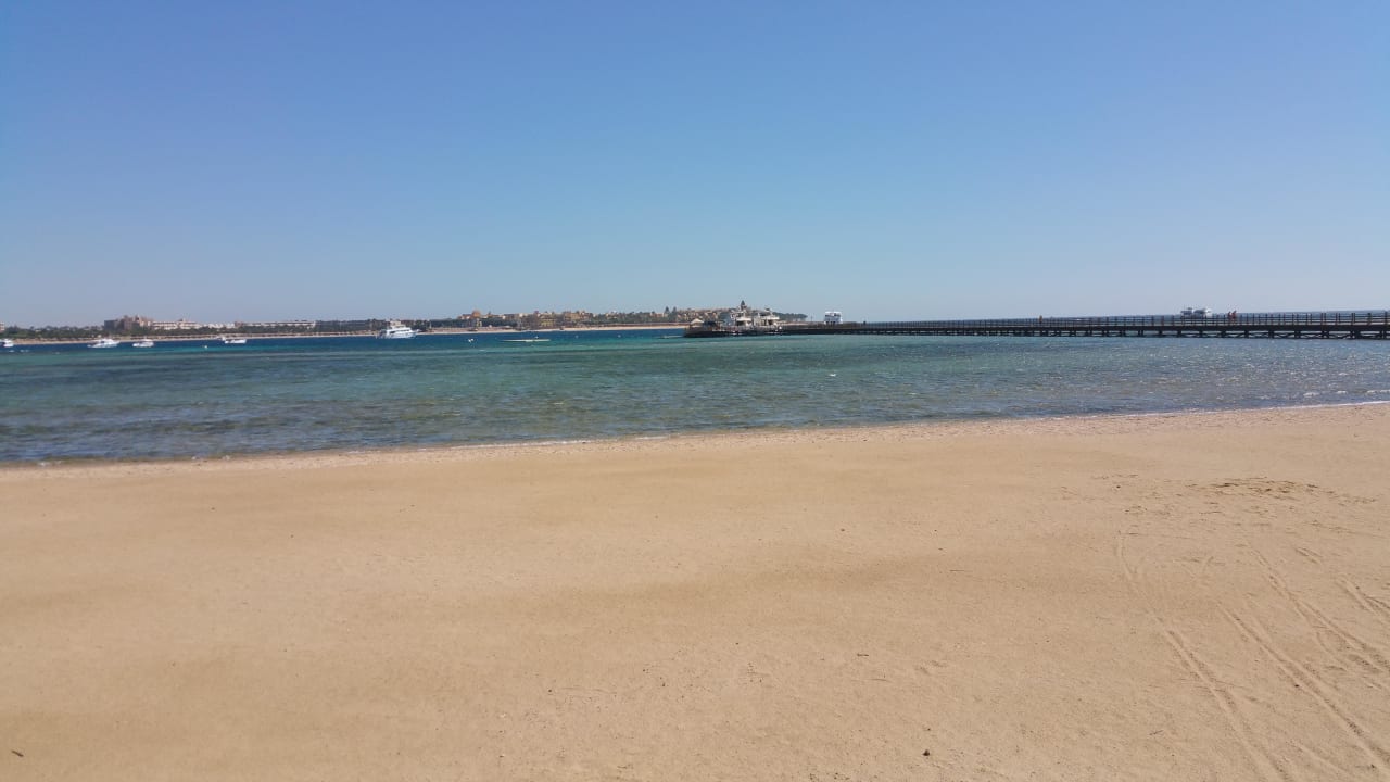 Strand und Steg Cleopatra Luxury Beach Resort Makadi Bay - Adults only