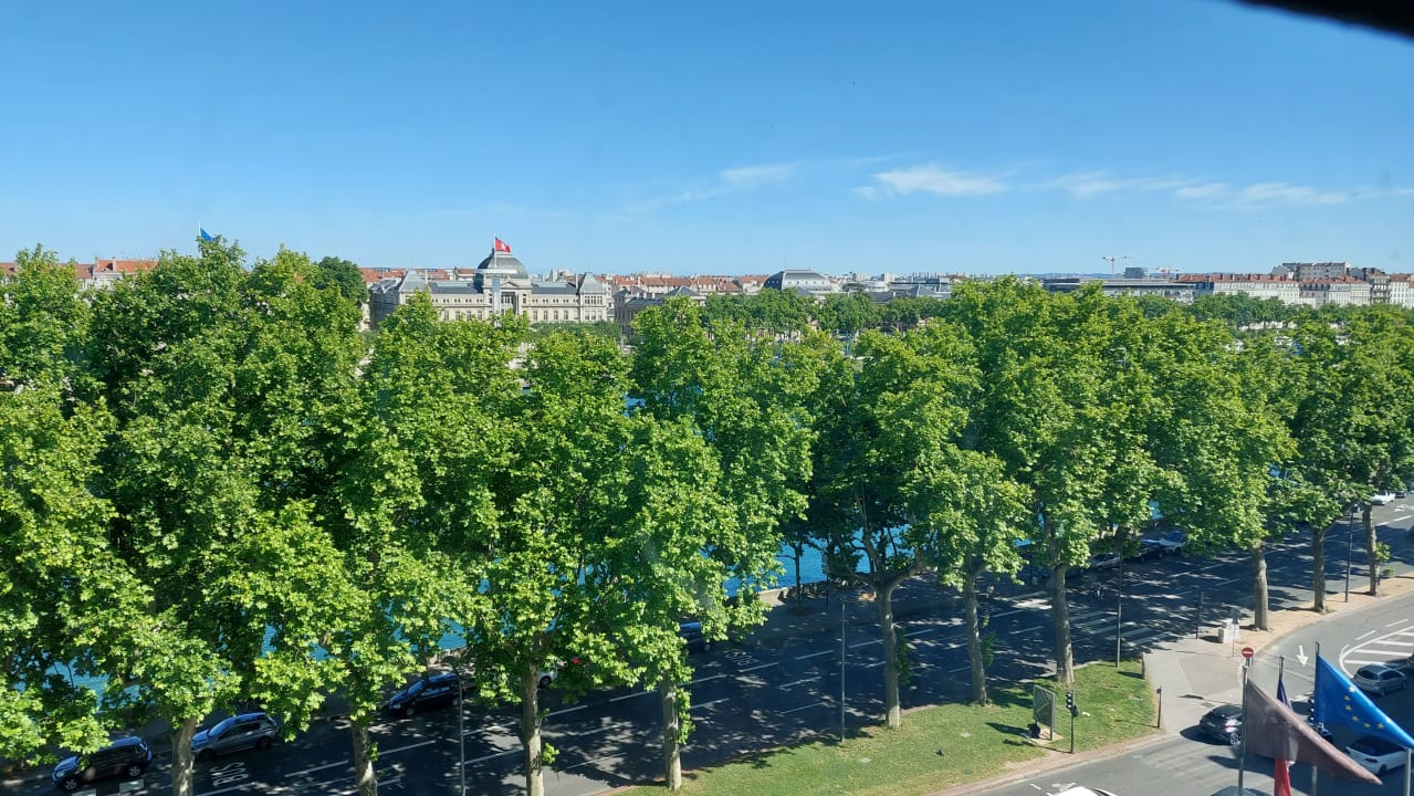 Ausblick Hotel Sofitel Lyon Bellecour