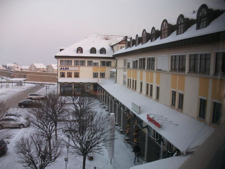 Blick vom Zimmer 201 Kim Hotel Dresden