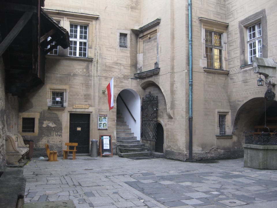 Der Innenhof Hotel Zamek Czocha