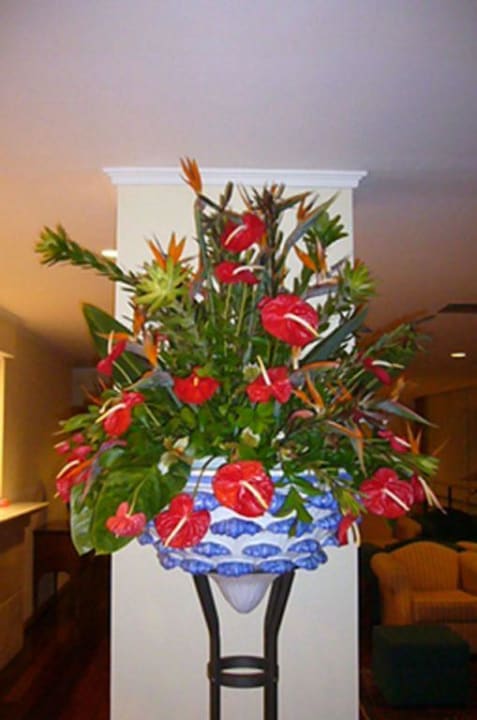 Blumenarrangement Hotel Madeira Panoramico