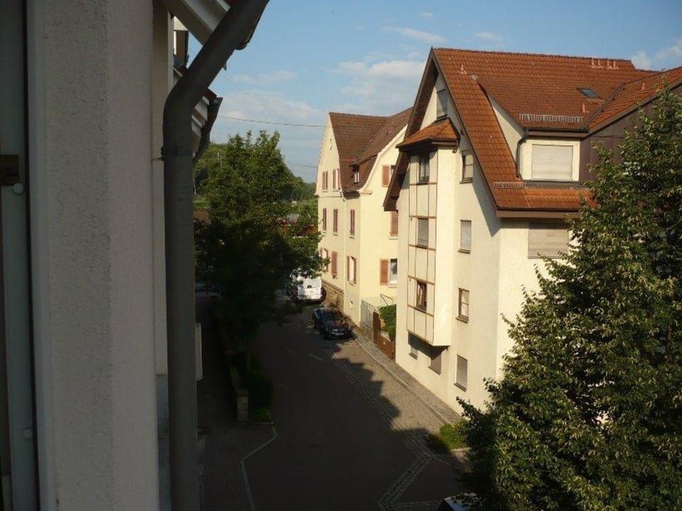 Blick aus dem Hotelzimmer Richtung Bahnhof Hotel Princess