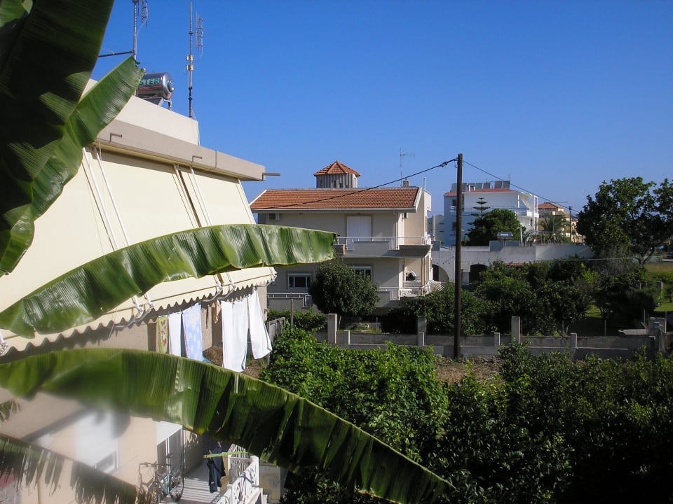Ausblick vom Balkon Hotel Anseli