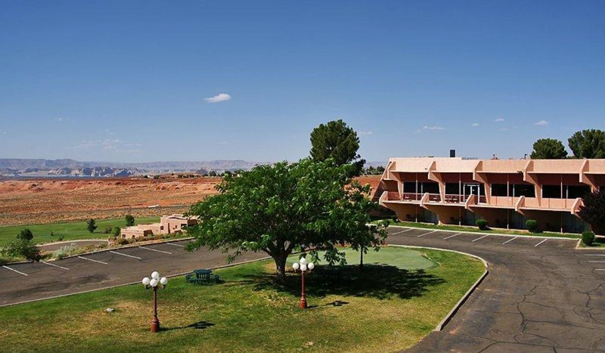 Blick vom Balkon Hotel Quality Inn at Lake Powell