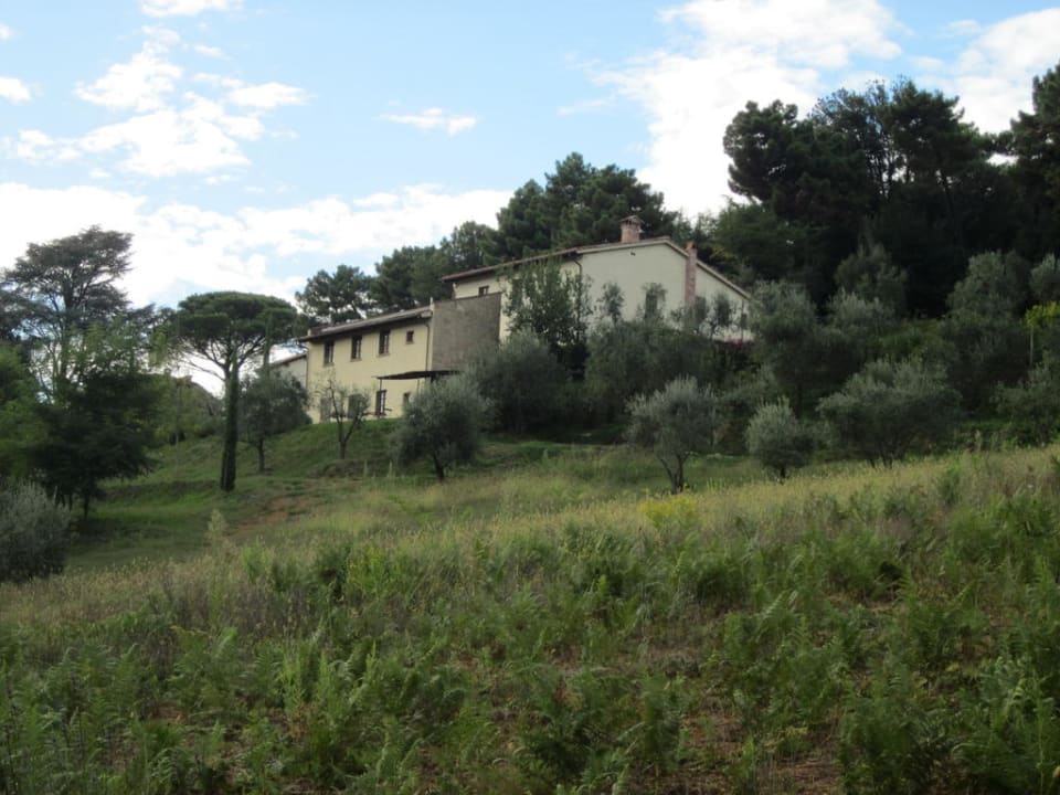 Blick vom Trimmdichplad aus Hotel Il Podere di Toscana
