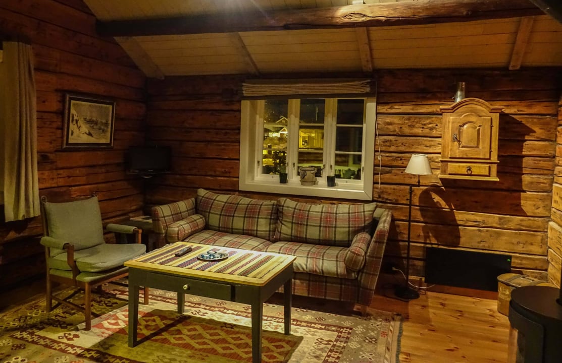 Wohn- Essbereich Hotel Reine Rorbuer