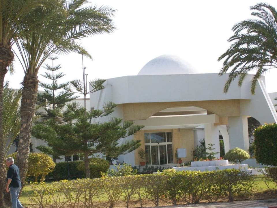 Eingang zur Rezeption Hotel El Mouradi Djerba Menzel