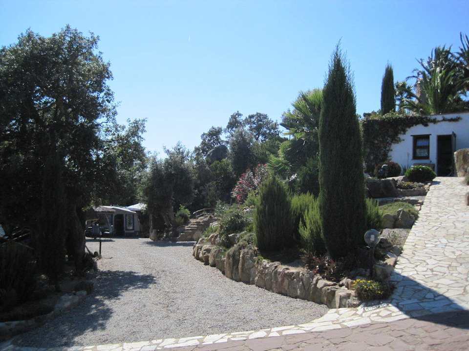 Auffahrt Ferienhaus Casa Jaro