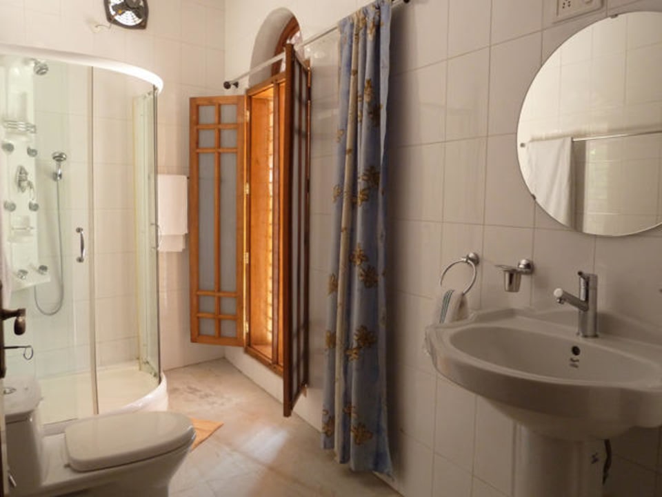 Badezimmer im Apartment Ashirvad Ayurveda Homestay