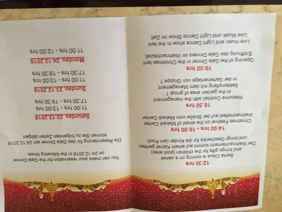 Gastro Iberotel Makadi Beach