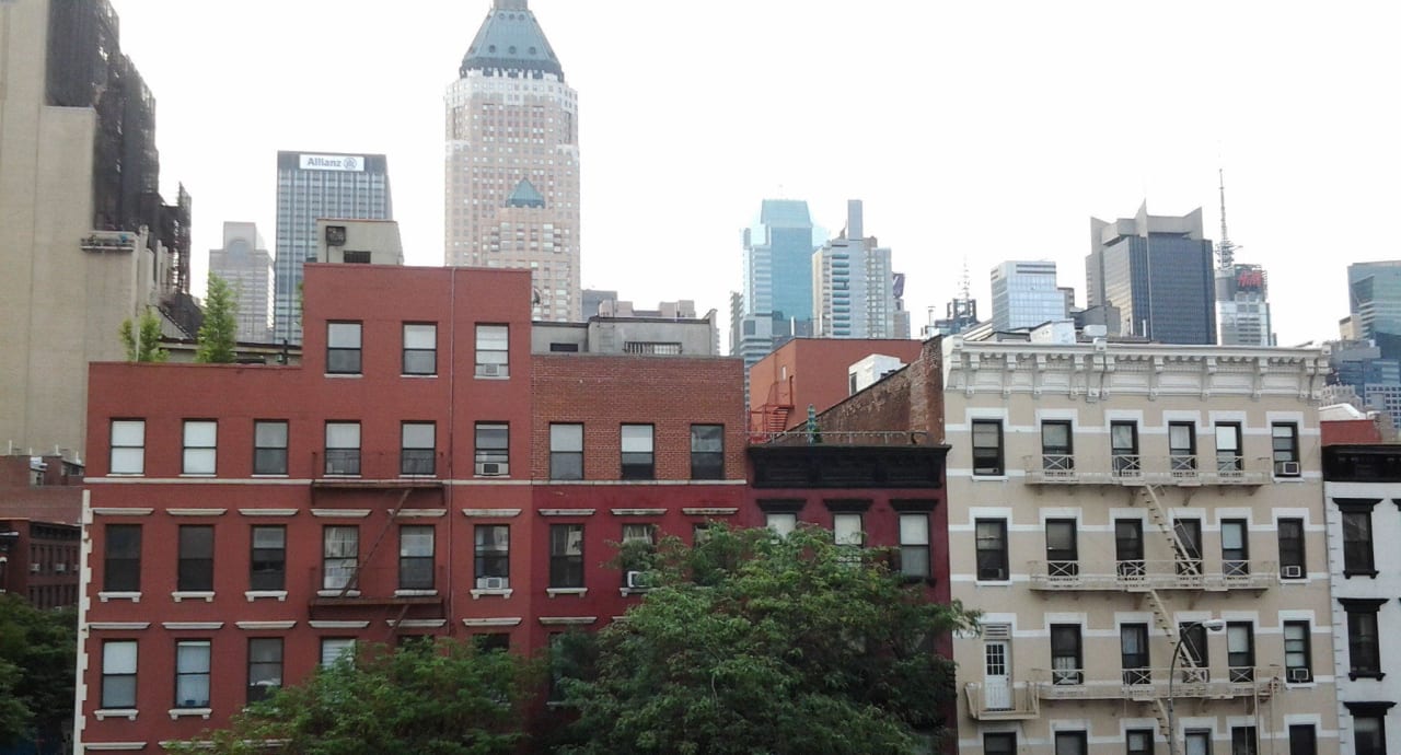 Blick aus Zimmer 411 The Skyline Hotel New York