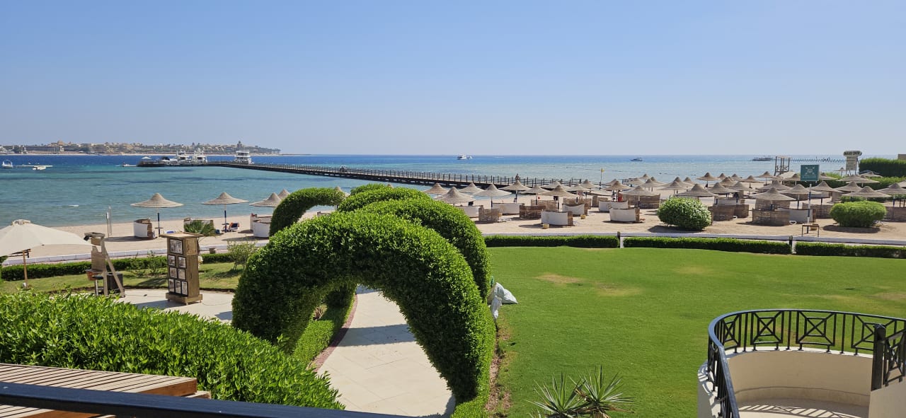 Ausblick Cleopatra Luxury Resort Makadi Bay