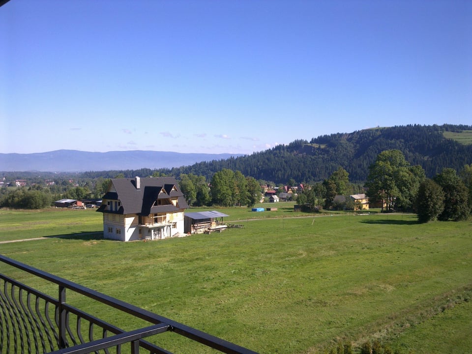 Widok z balkonu 3 Pension Czerwone Wierchy
