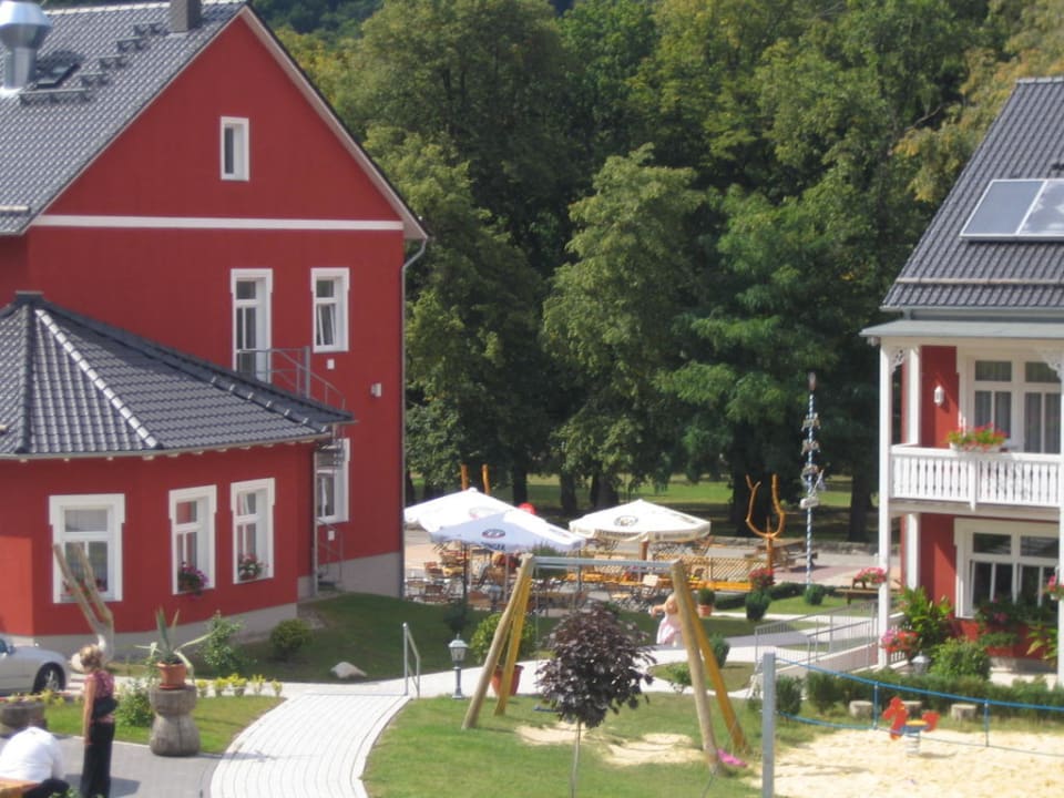 Schöne Anlage Hotelpark Bodetal