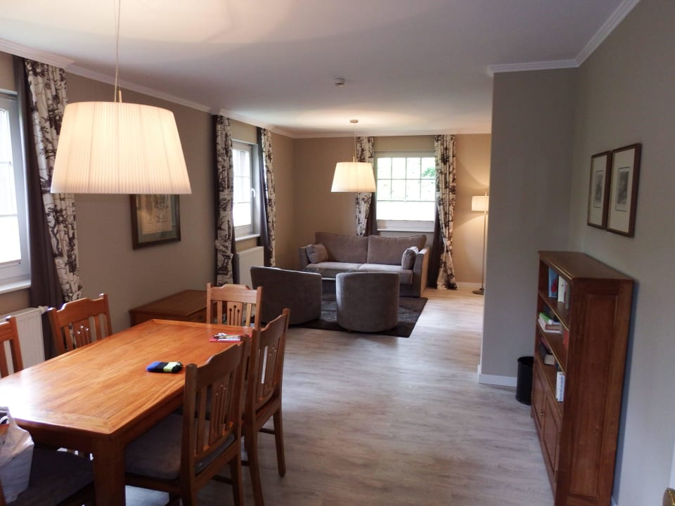 Wohnraum Familienappartement Naturresort & Spa Schindelbruch