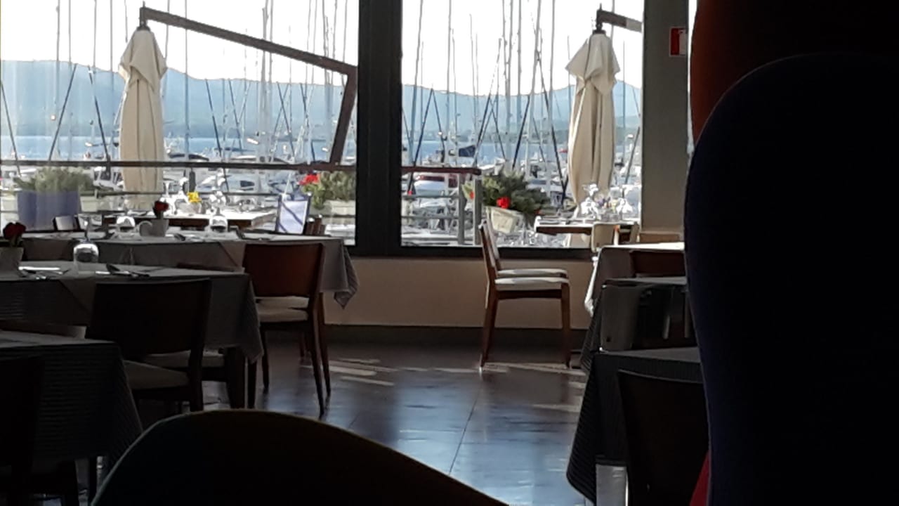 Ausblick vom Restaurant Hotel IN Biograd