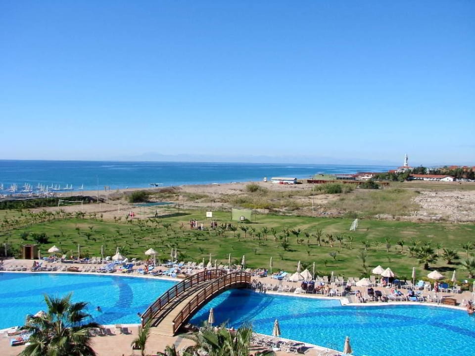 Widok z balkonu Seaden Sea World Resort & Spa