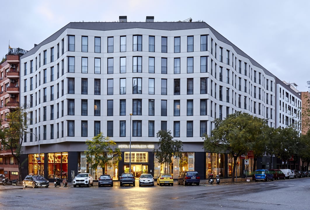 Außenansicht Hotel Barcelona 1882