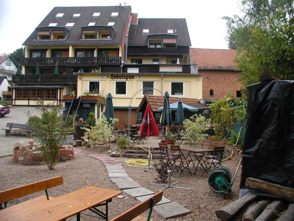 Rückansicht Hotel der Hobelspan