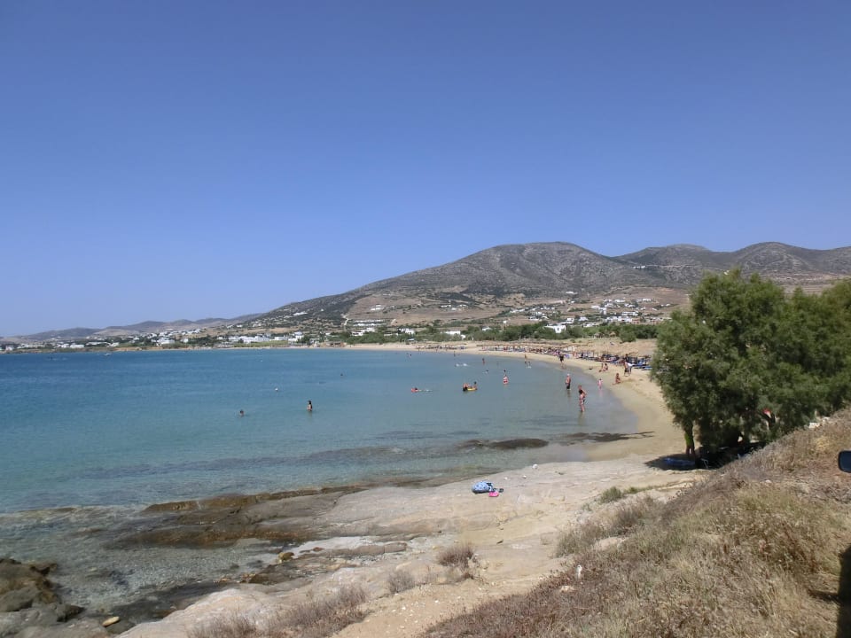 Golden Beach - Klasse Stran Hotel-Apartments Poseidon Of Paros