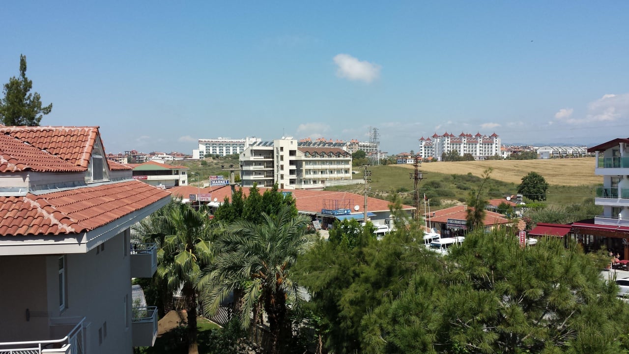 Blick auf Kumköy Seaden Corolla Hotel