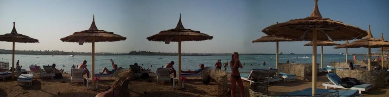 Strand Panorama Pickalbatros Alf Leila Wa Leila Resort - Neverland Hurghada