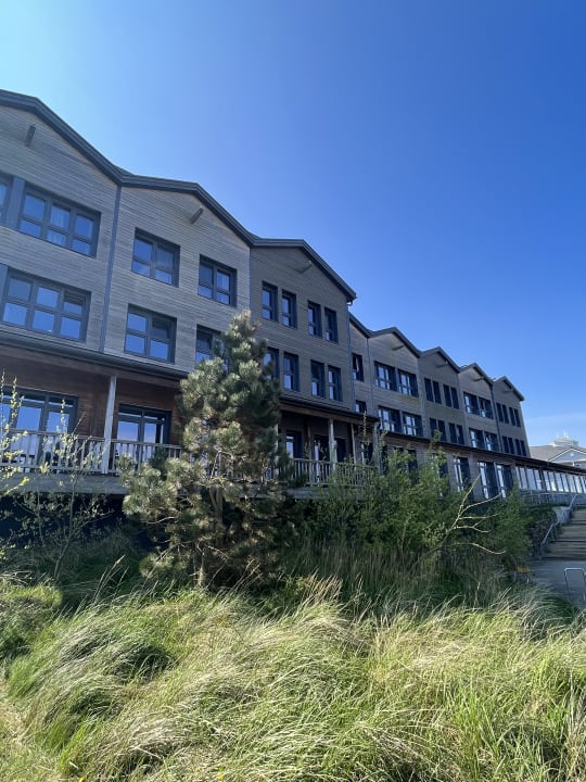 Außenansicht Bretterbude Heiligenhafen