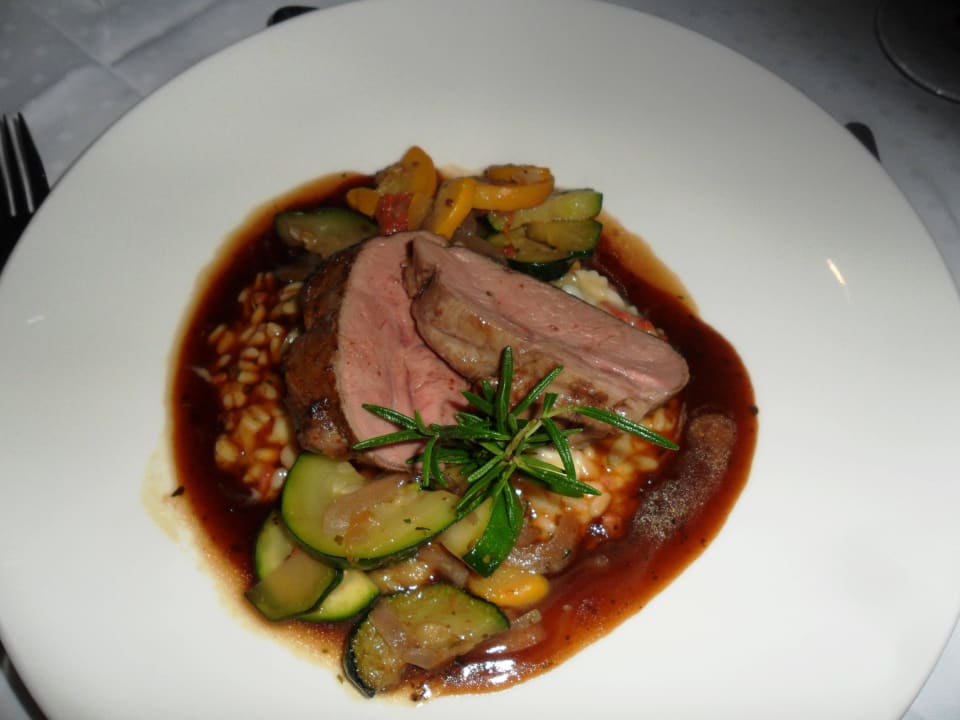 Hauptspeise abends Hotel DIE SONNE