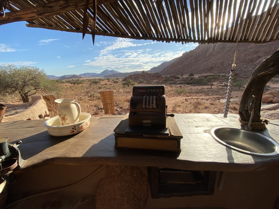 Ausblick Fest Inn Fels Farm-Lodge