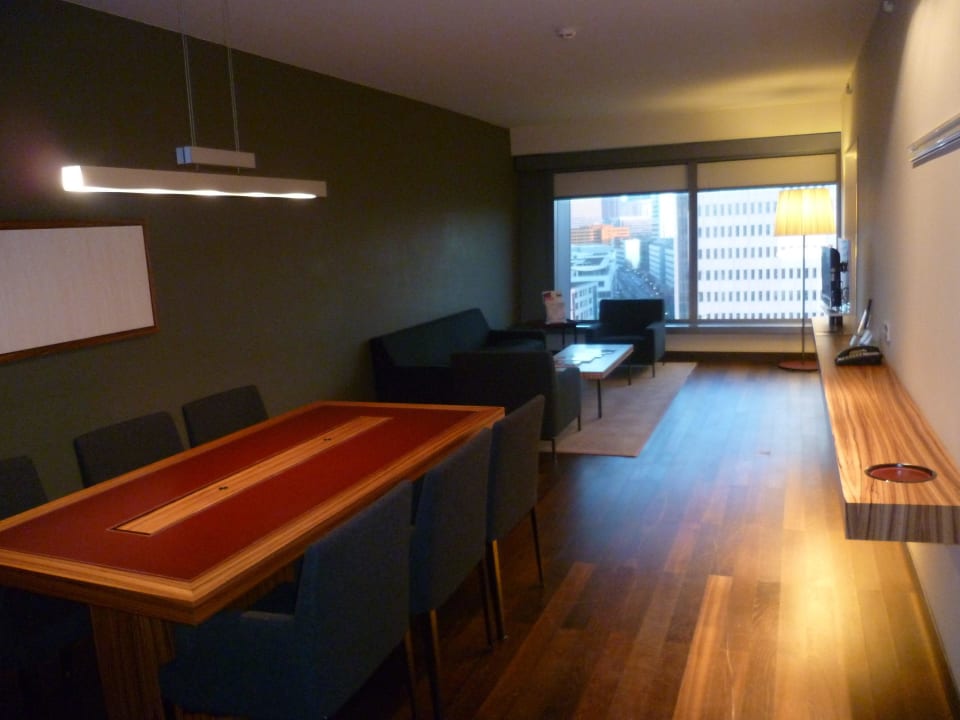 Executve Suite Zimmer 810 Radisson Blu Hotel Frankfurt