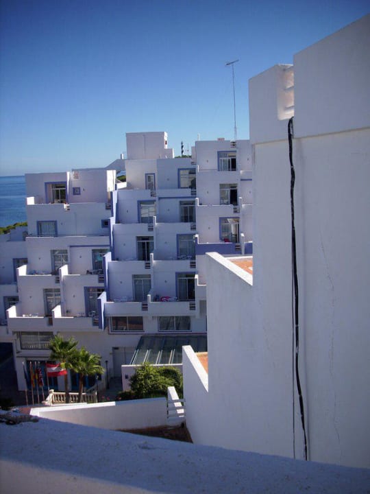 Blick auf die Zimmer Barceló Portinatx - Adults only