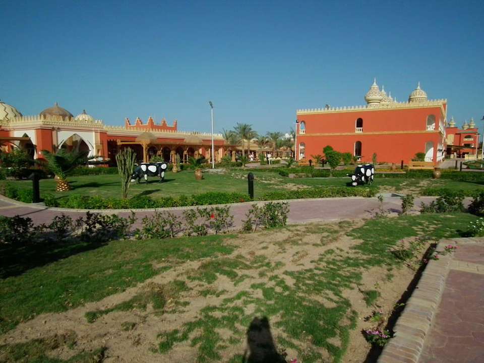 Ogród Pickalbatros Alf Leila Wa Leila Resort - Neverland Hurghada