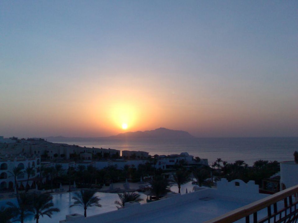 Sunset from the balcon Savoy Sharm El Sheikh