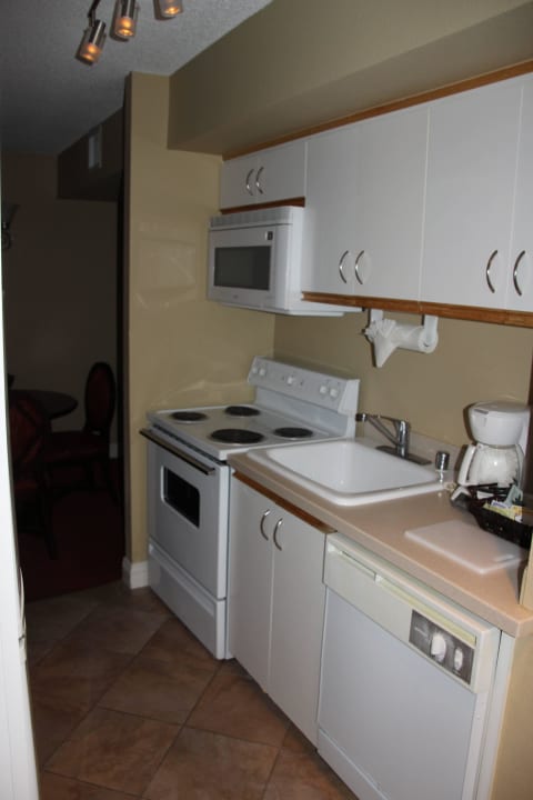 Küchenbereich Jockey Club Suites