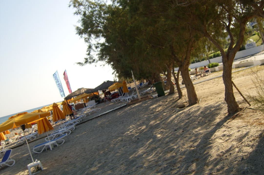 Echt sehr nett der Strand Lagas Aegean Village