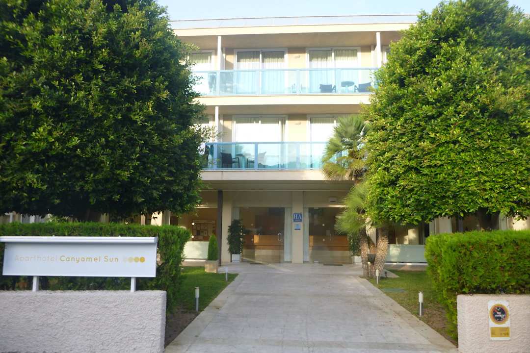 Eingangsbereich Canyamel Sun Aparthotel