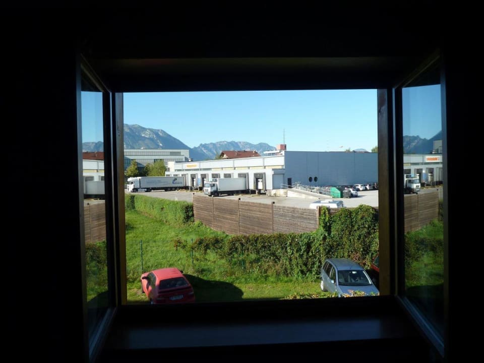 Ausblick aus Fenster Haus Kernstock
