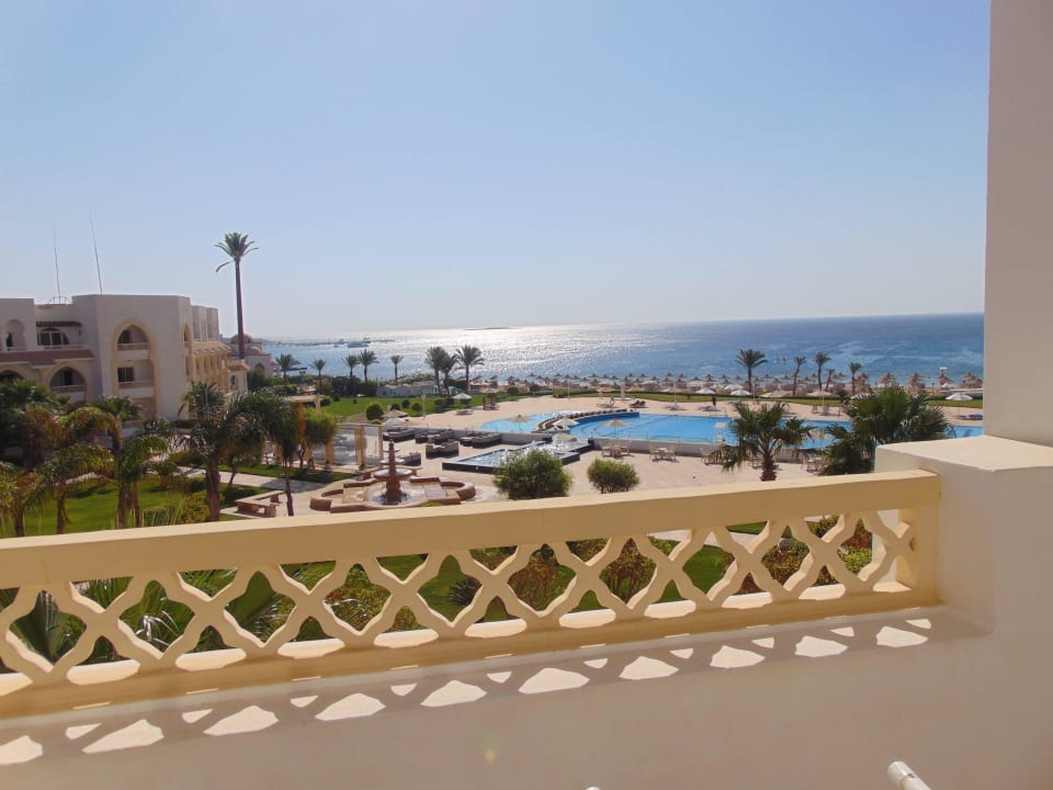 Blick vom Hotelzimmer Old Palace Resort Sahl Hasheesh