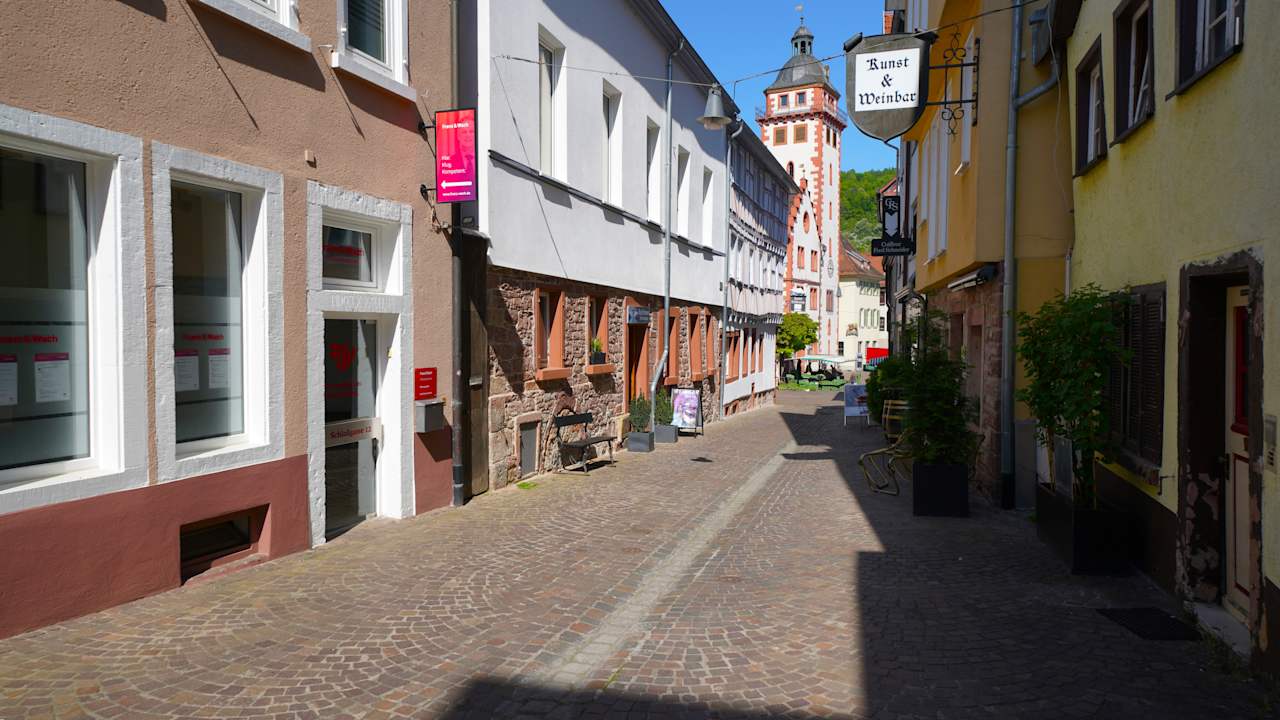 Außenansicht Hotel Schwanen in der City
