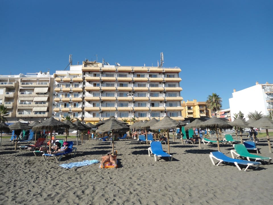Hotel vom Strand aus Hotel Rincon Sol