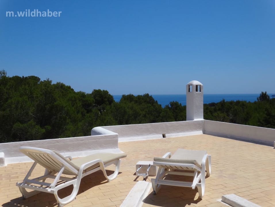 Blick von der Dachterrasse Hacienda Encanto del Rio