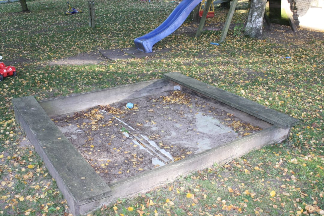 Kein Sand im Sandkasten Burgbauernhof Katzenstein