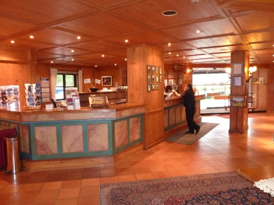 Die Rezeption Riessersee Hotel