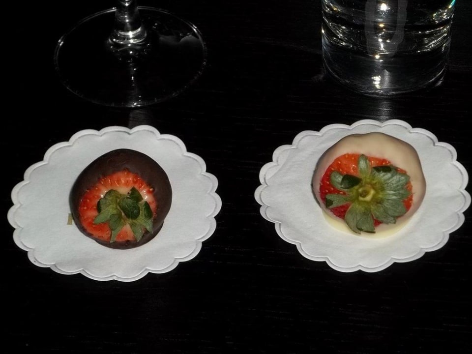 Erdbeeren im Schokoladenmantel Hipotels Hipocampo Palace & Spa