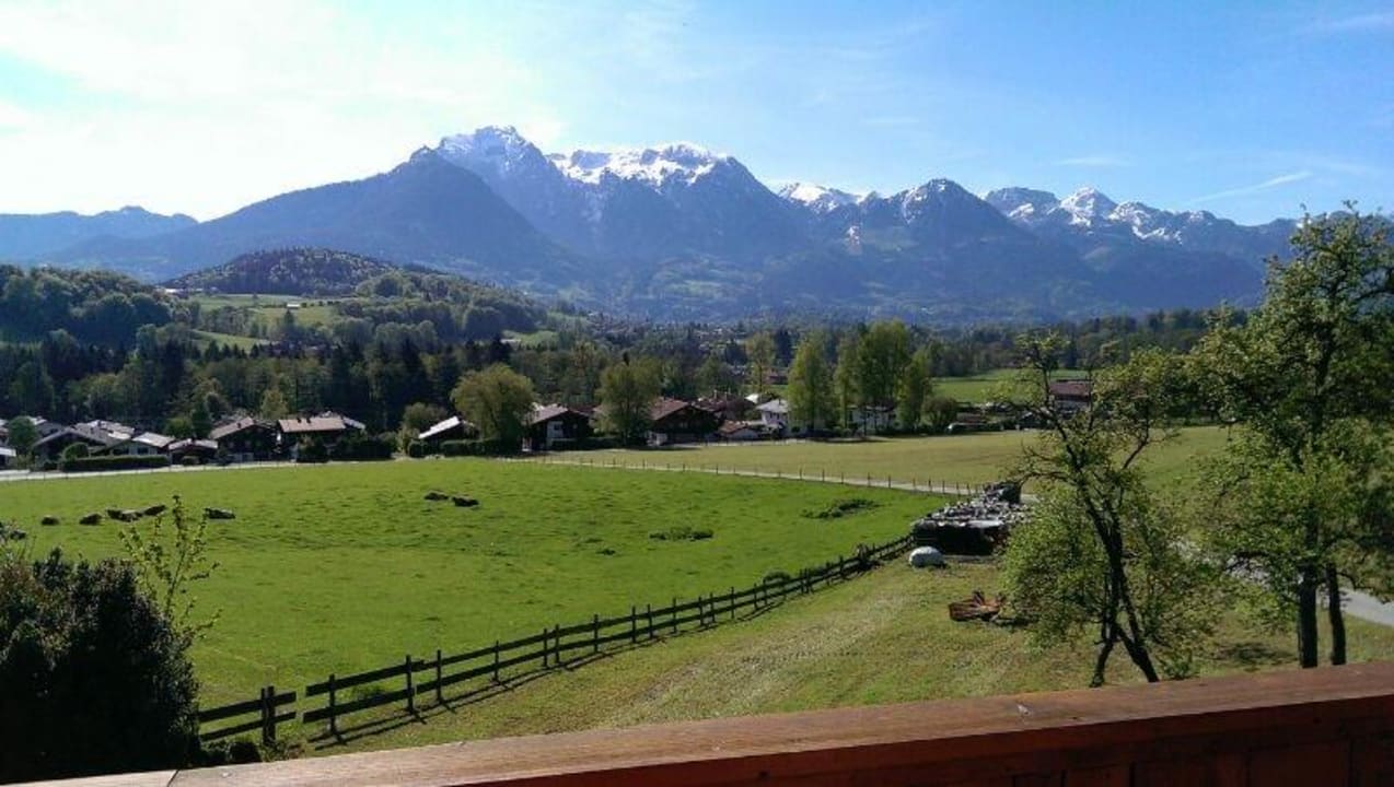 Ausblick von Küche und Wohnzimmer Pension Naglerlehen