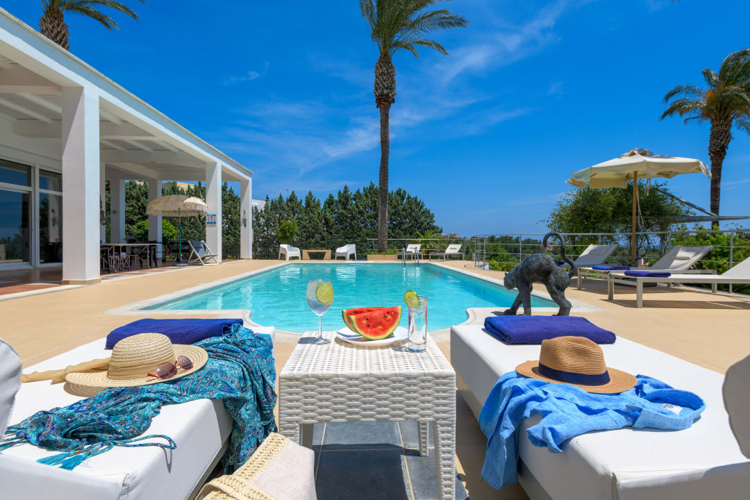 Pool Grande Dame Villa of Rhodes